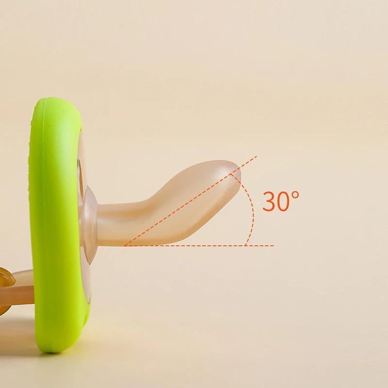 BBET Baby Feeding Nursing Products Hot Selling 2023 2024 Round Head Flat Head Silicone Soothing Pacifier Set for Newborns Babies