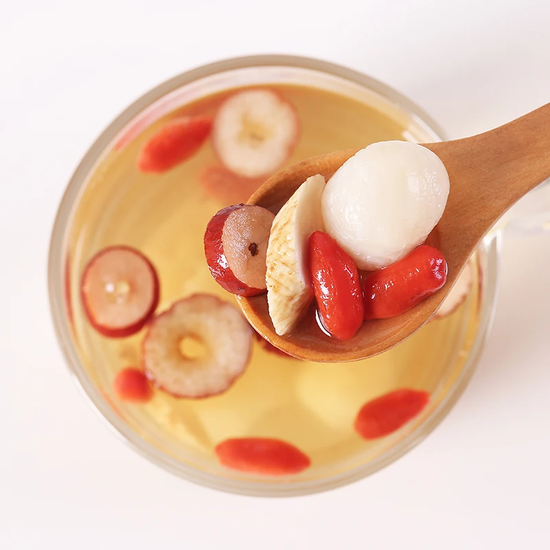 Chinese Wholesale Astragalus Dangshen Angelica longan Goji berry longan wolfberry jujube combination red date tea