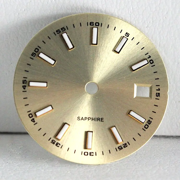 High quality custom watch dial parts,watch dial making sand silver gold part of women watch