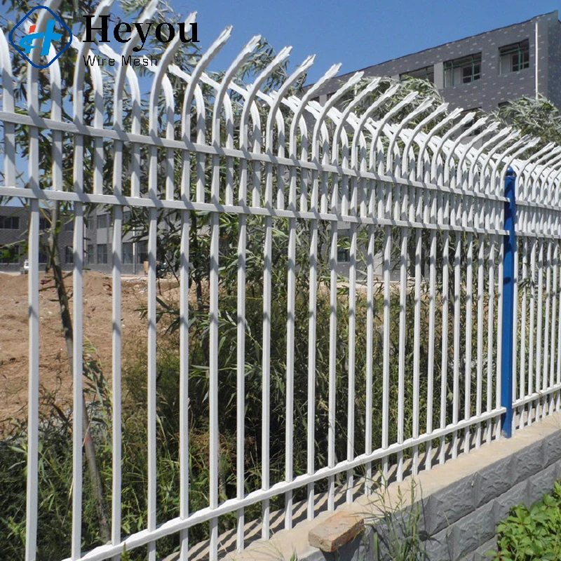 Guardrail/garden Fence Zinc Steel Metal Wrought Iron Garden Fence Garden Fence 8 Feet