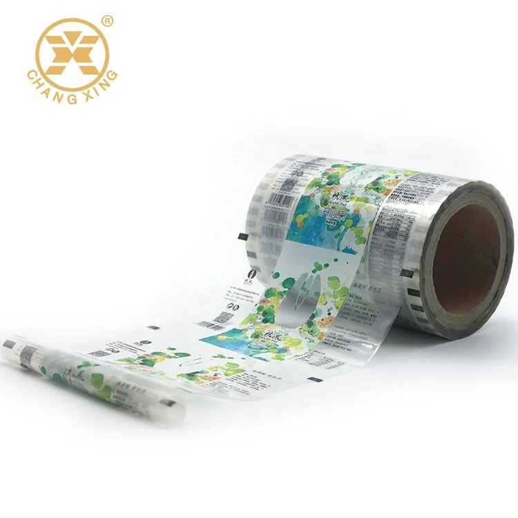 Recyclable Plastic Mix Nuts Packaging PET Film Roll Transparent Printed Nut Packaging Pouch Barrier Film
