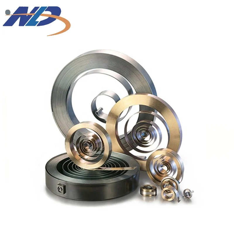 NLD Custom Self Retracting Lifeline  Stainless Steel Metal Coil Constant Force Torsion Dog Leash Spring