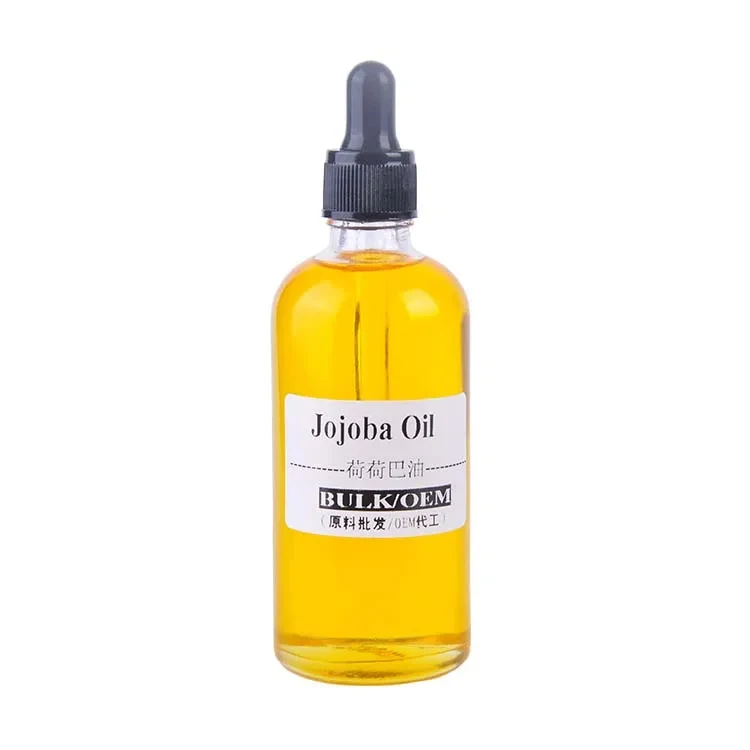 Best seller 100% natural golden jojoba seeds oil for hair and skin with OEM private labels