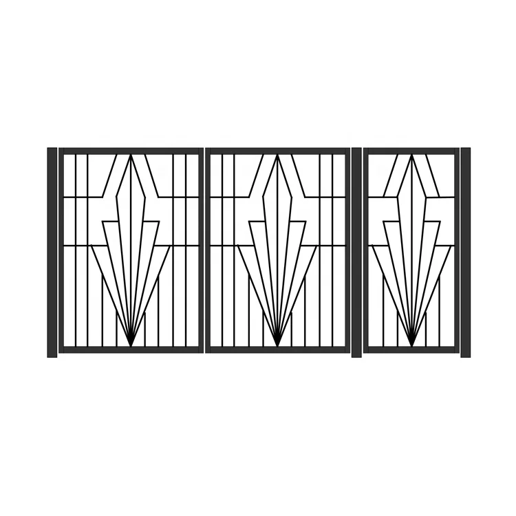 Warehouse Security New Main Removable Garden Gate And Fence Wall Design