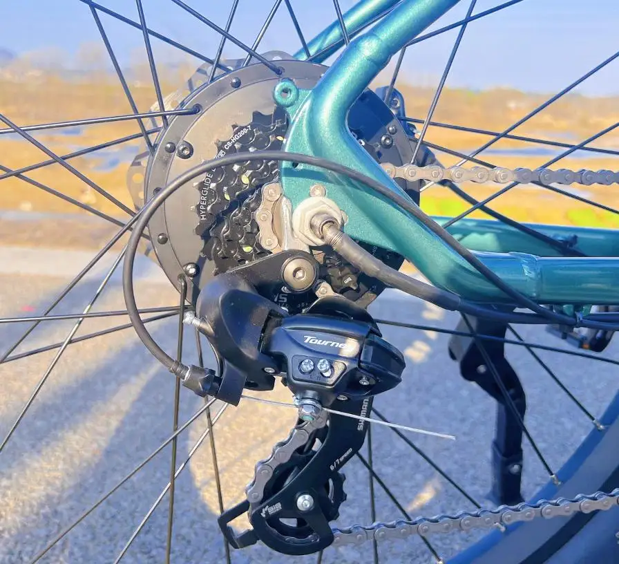 TLOFAO mountain motor 36v 250W electric bicycle suspension disc brake electric bike 7-speed electric mountain bike