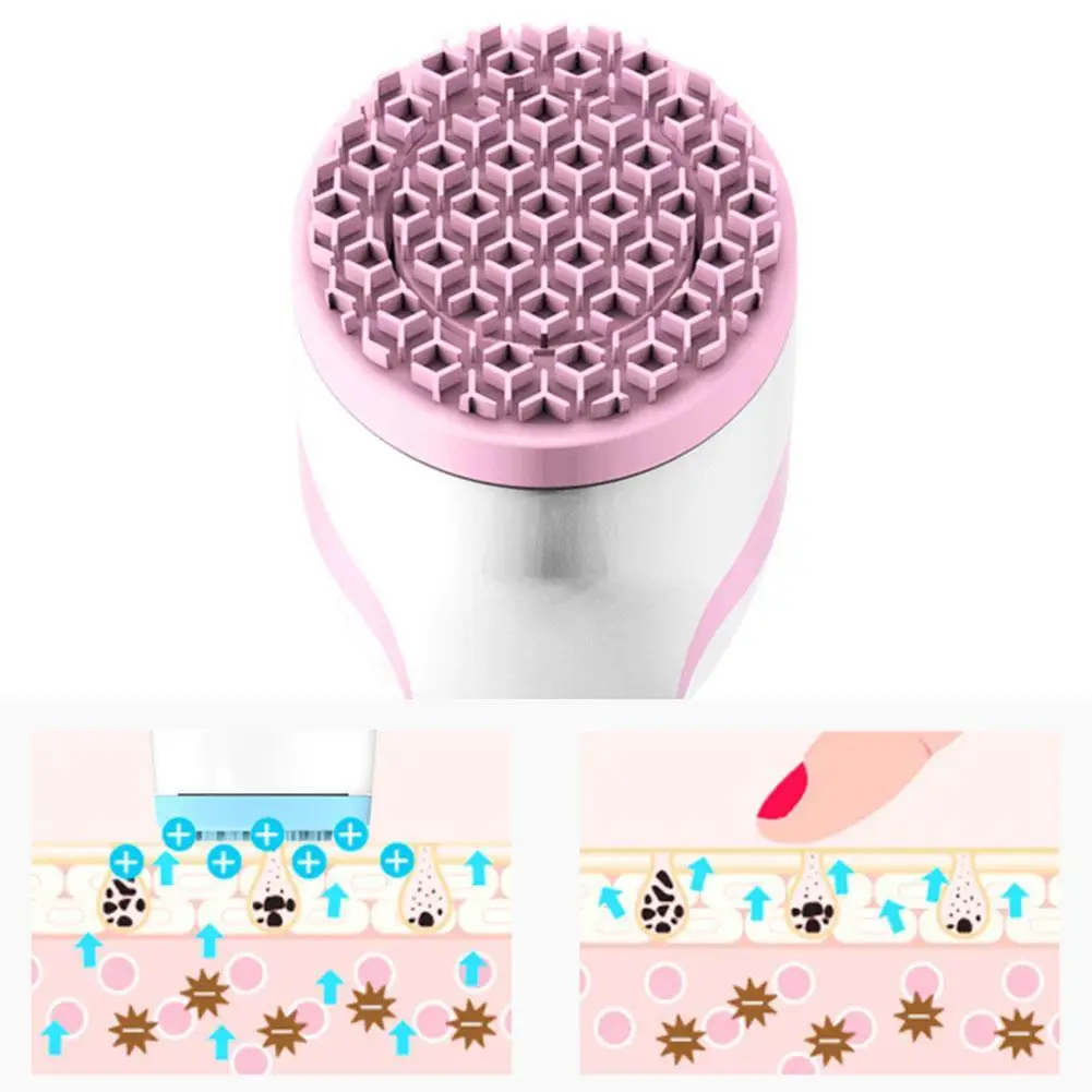 2020 Amazon Best Seller Face Massager Exfoliating Electric Facial Cleansing Scrubber Lumispa 3D Sonic Silicone
