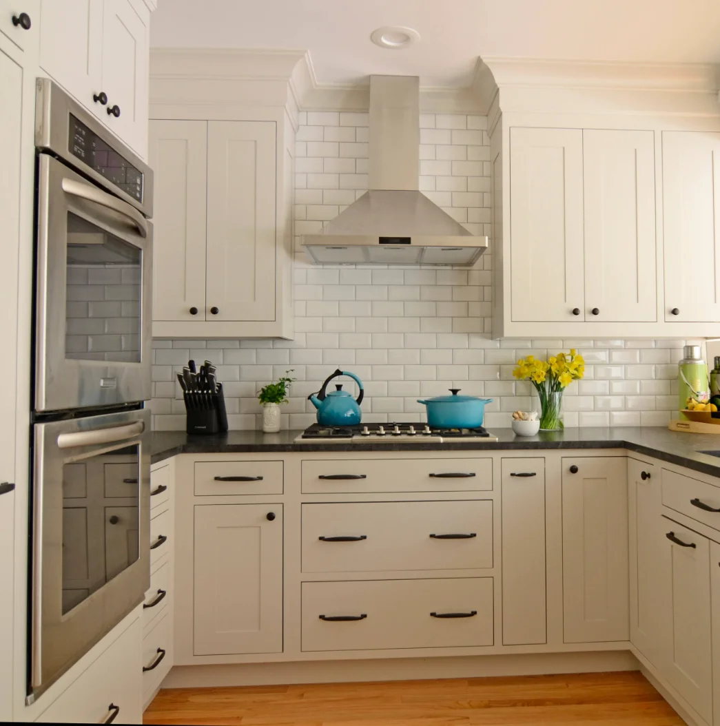 Современный деревянный Белый шейкер, маленький кухонный шкаф, набор для образцов, буфета с раковиной