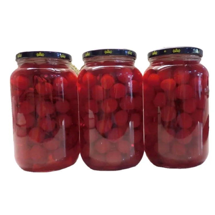Новый урожай китайских консервированных марскино вишни Коктейльные вишни красный зеленый синий желтый в тяжелом сиропе 314 мл 720 мл