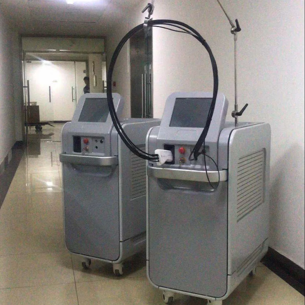 Picosecond Laser Remove the tattoo 755 + 1064 NM  Dual Wavelength Laser Hair Removal Alexandrite Laser/long pulse nd Yag Machine