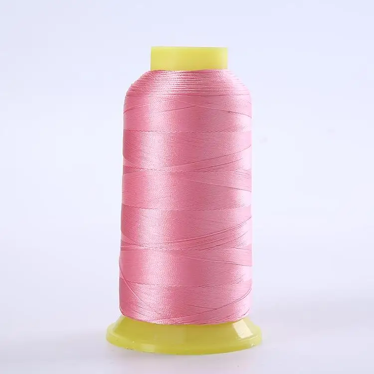 120D/2 машина Светоотражающая цветная вышивка нить оптовая продажа Мягкая 100% полиэфирная вышивка для домашней одежды