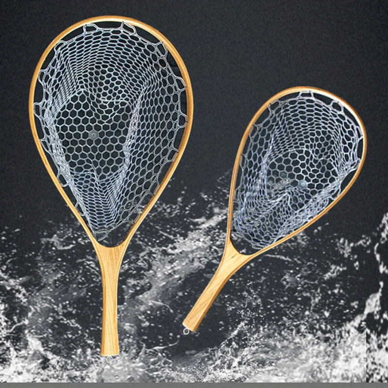 New design 210g 47cm Aluminum Alloy Retractable Fishing Net Telescoping Foldable Landing Net Pole Folding Landing Net for Fly Fi