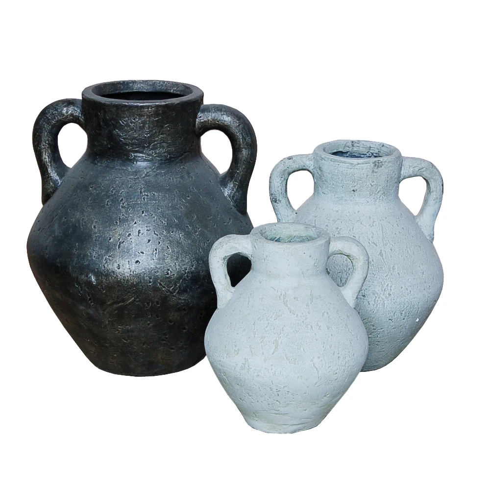 2021 New Outdoor Frog Flower Pot Garden Iron Cast Fiberglass Flower planter pot