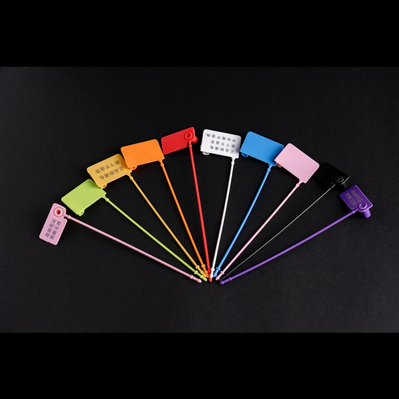 Personal fast and high quality Custom Plastic Tag Logistics Plastic Printable Company LOGO, Barcode and Digital Code