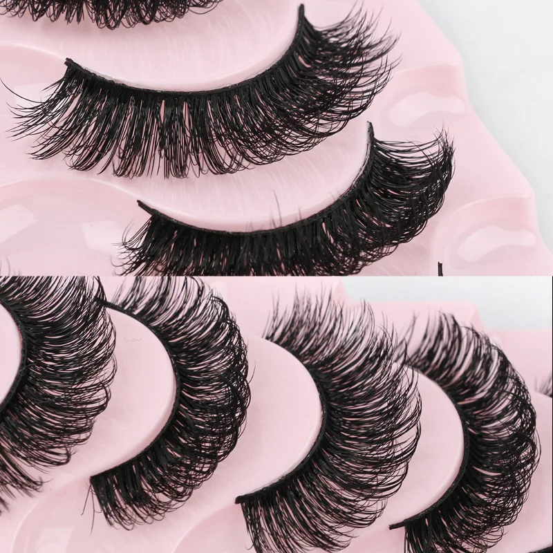 Wholesale Beauty Lashes 7d Mink Eyelashes Real Siberian Mink 23mm Lashes Full Strip Lashes
