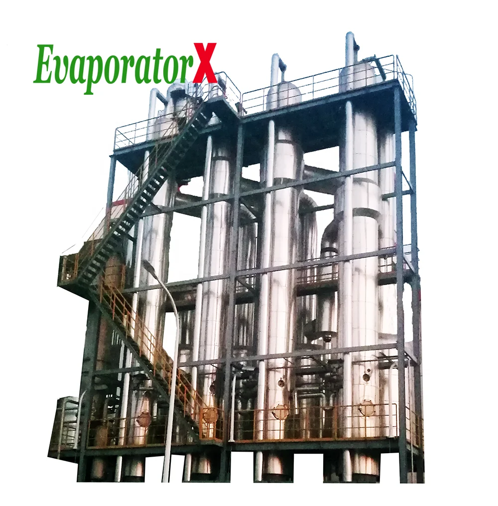 Vacuum forced circulation automatic MVR crystallizer for waste water continuous desalinization evaporator