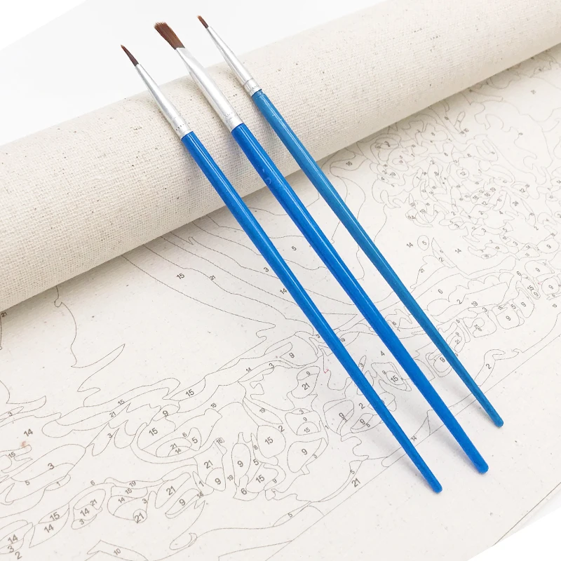 CHENISTORY 991928  DIY Painting By Numbers  clown painting calligraphy Drawing By Numbers oil painting Wall Decor