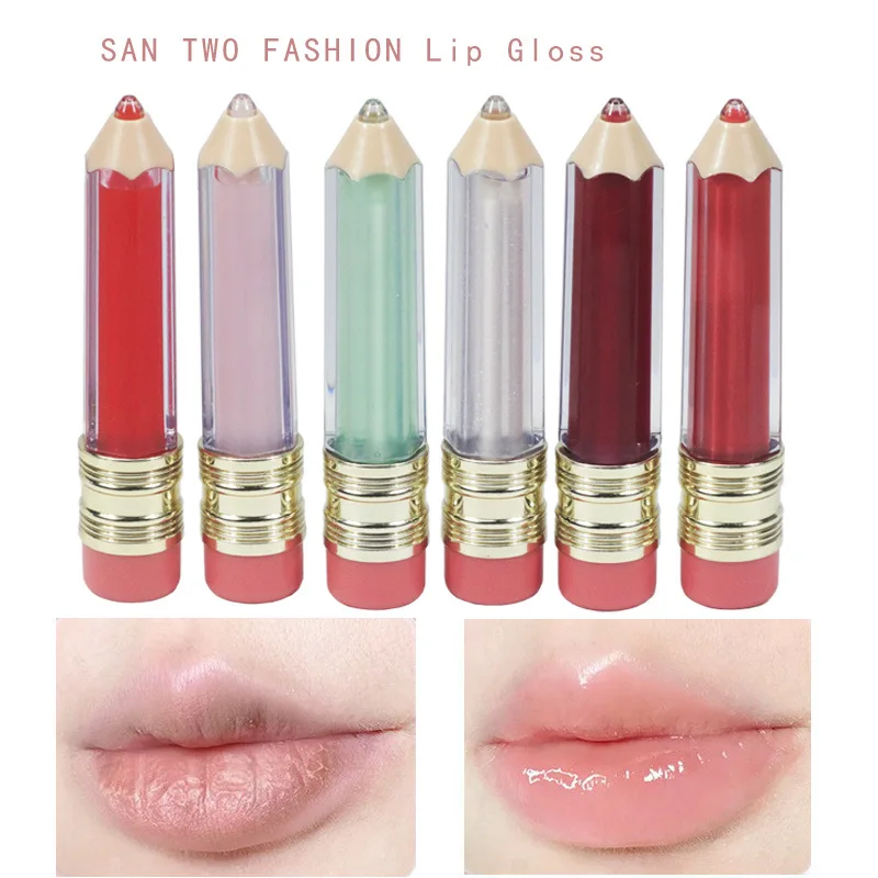 No Logo Lip Oil Transparent Lip Gloss Moisturizing Private Label Fruit Lip Gloss Makeup