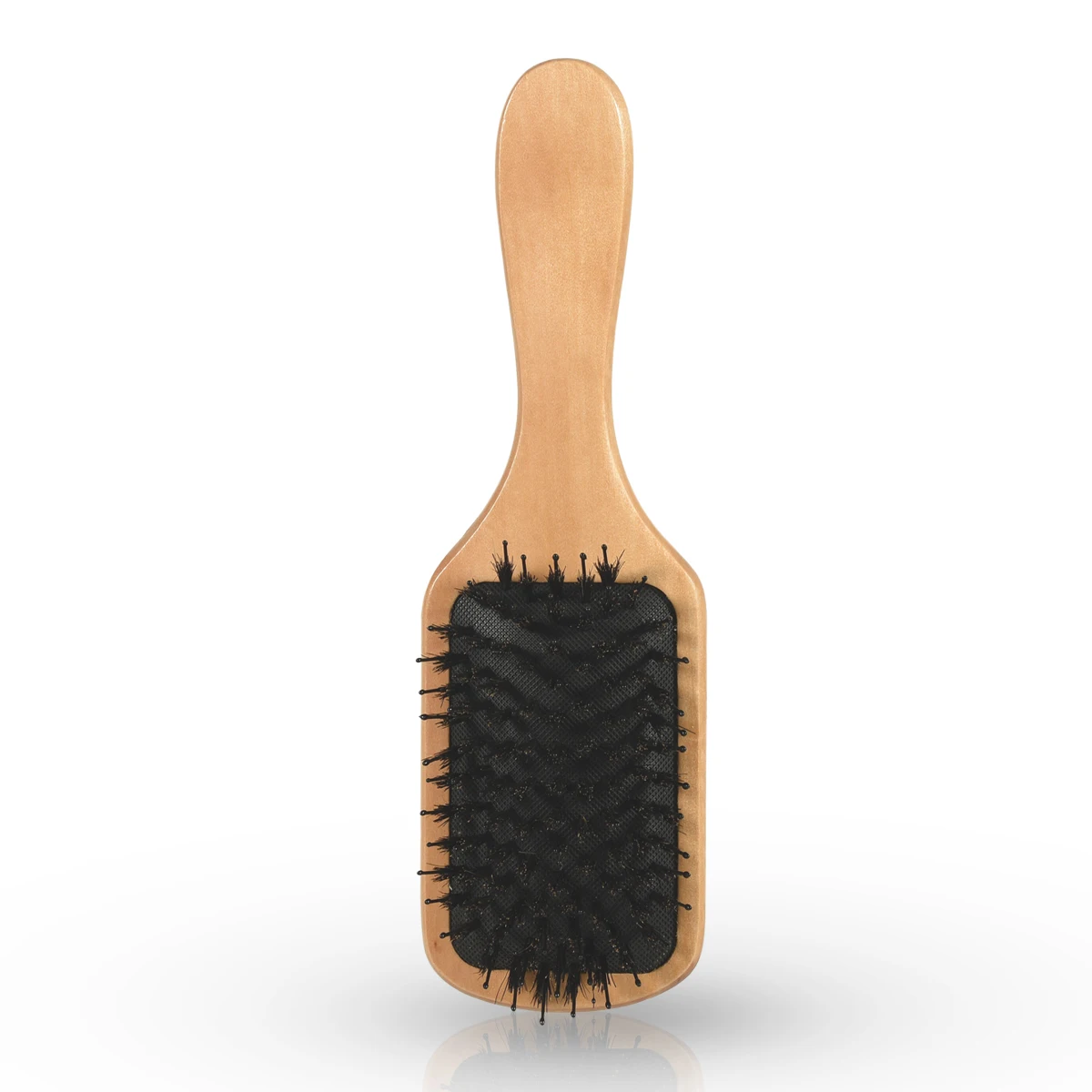 Customized High Quality Wholesale Price Wooden Gas Pad Paddle Massage Pig Bristle Brush