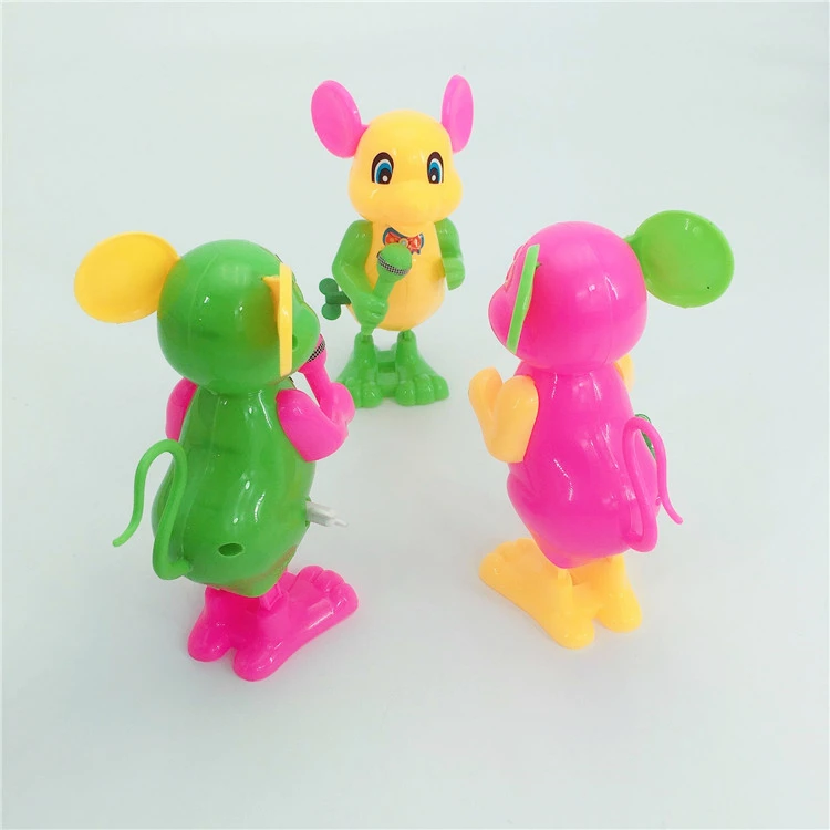 
Wind-up toy children clockwork mouse microphone Little mouse kindergarten gift 