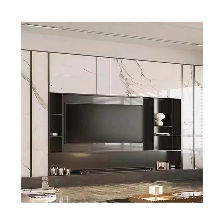 Top Selling Modern TV Cabinet Living Room 304 Stainless Steel Tv Niche Embedded Sheet Metal Fabrication