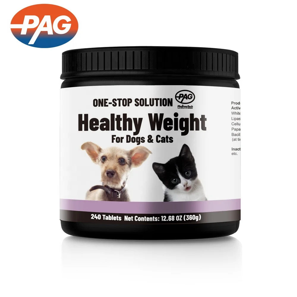 Помогает с избыточным весом домашних животных управление ожирение через здоровую сжигание жира для домашних животных с оздоравливающим эффектом потери веса таблетки собака Кот добавки