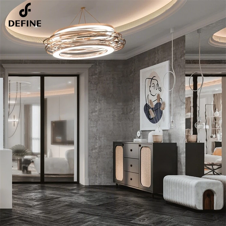 Chinese Supplier One Stop Solutions For Luxury Interior Design Service And Home Decoration Furniture Set Villa House Living Room