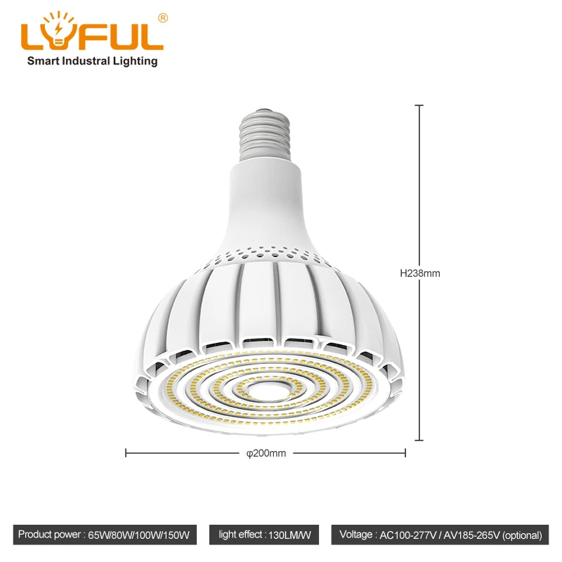 Hot Selling explosion-proof light motion sensor led hight bay light bulb