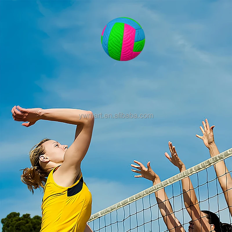 Wholesale and custom colorful sport volleyball ball beach inflatable volleyball training ball for volleyball