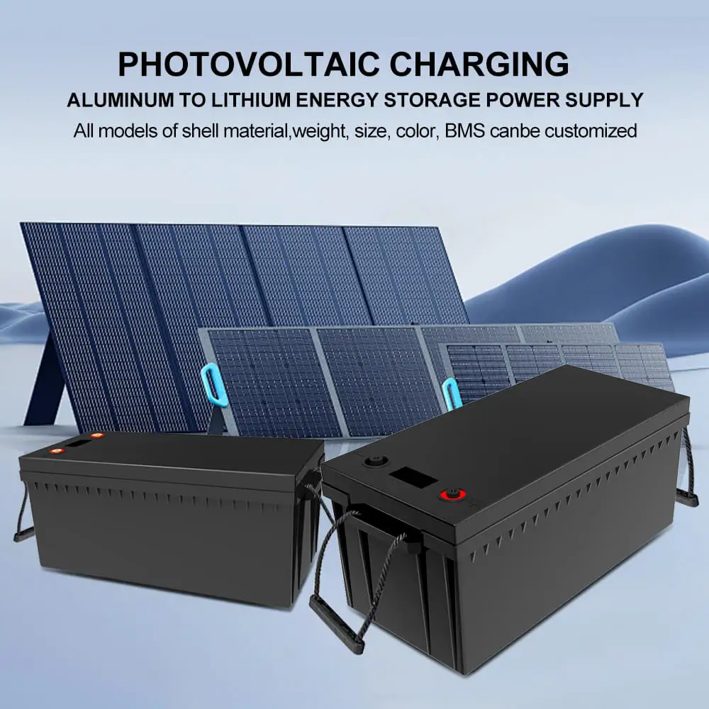 Cspower 12 В 100Ah 150Ah 200Ah 300Ah глубокий цикл гелевая батарея для хранения энергии солнечной системы