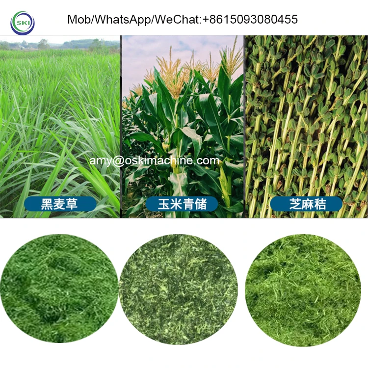 Hay Cutter Machine Livestock Breeding Straw Kneading Chaff Cutter Grass Chopping Machines