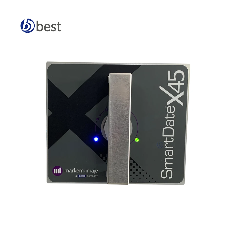 barcode QR printer thermal transfer overprinter machine MARKEM x45 x40 x65 original TTO printer expiry date printing