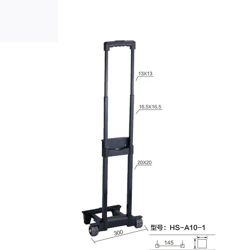 Portable hand truck luggage trolley carts