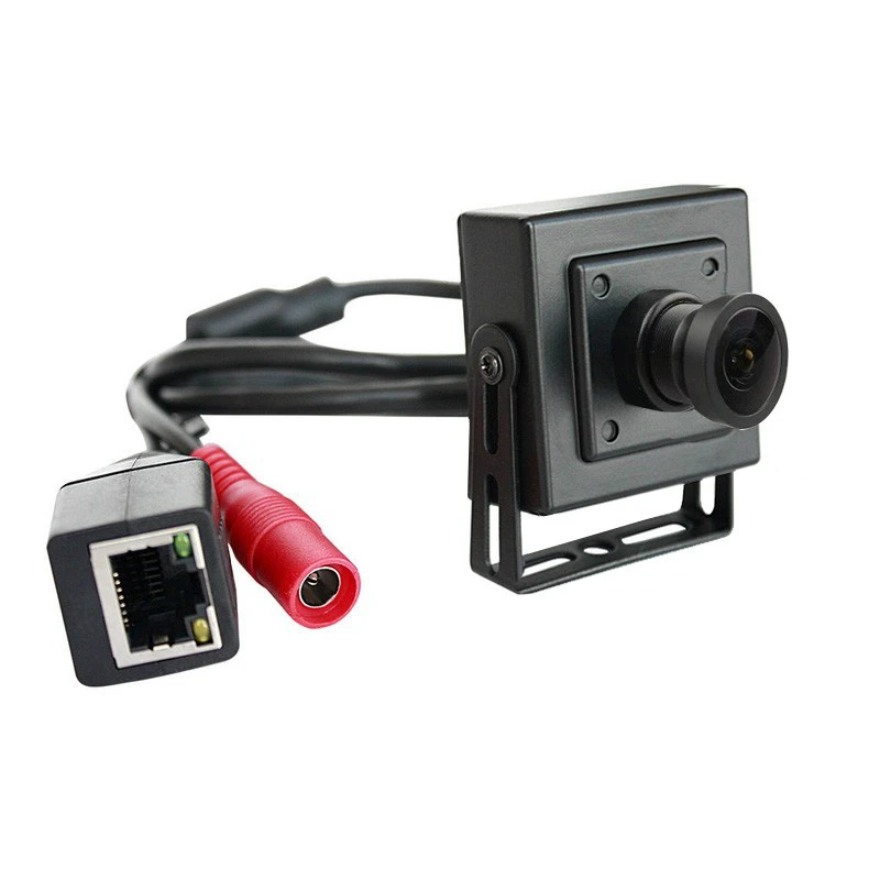 Cmos senor 1,0 мегапикселей pinhole ip миниатюрные Проводные ip-камеры видеонаблюдения для самообслуживания машины