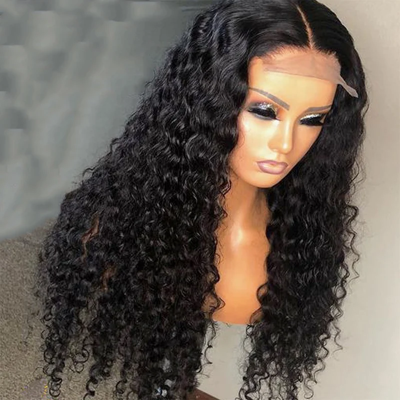 Loose Deep Wave Lace Front Wigs Hd Lace Wig,Water Wave Peruvian Transparent Lace Frontal Wigs,Brazilian Human Hair Wigs 30 Inch