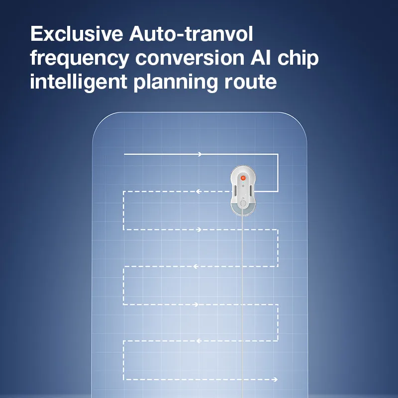 Household Electric Automatic Moving Cleaner Remote Control Water Spray Intelligent Robot Window Cleaning With APP Control