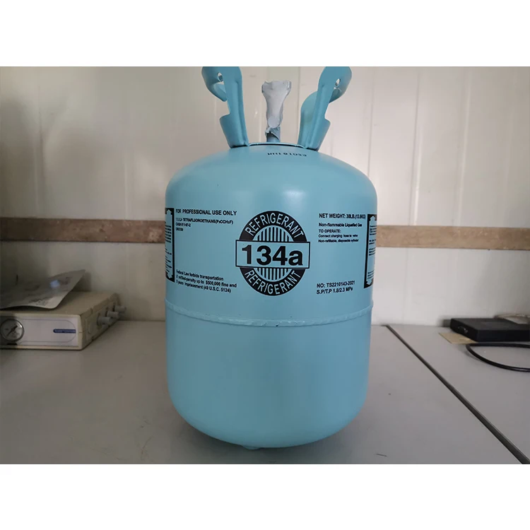 Professional Factory Made  99.9% Purity  R134a Refrigerant Gas 13.6kg For Refrigerators Air Conditioners