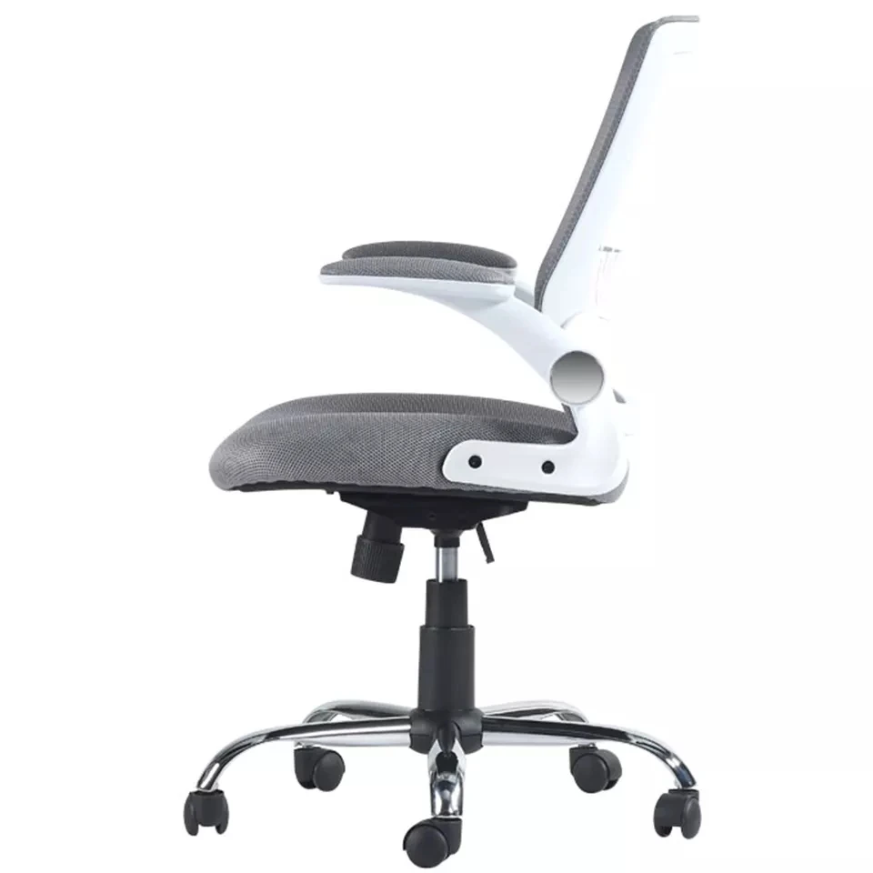 Удобный офисный стул HENGLIN с откидными подлокотниками, компьютерный стул из дышащей сетки, эргономичный стол, вращающийся стул
