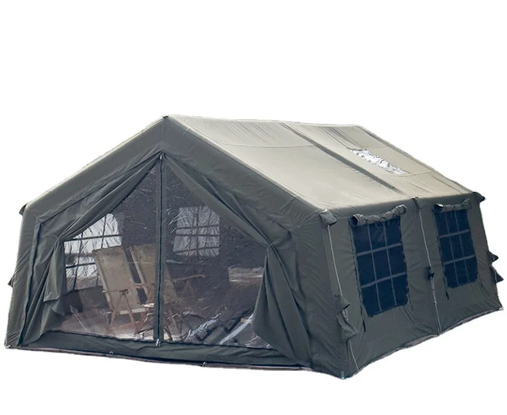 17.2 Luxury Inflatable Screen House Tent With Stove Hole