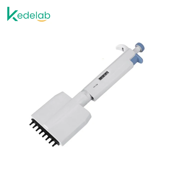 Laboratory 8-channel Adjustable Multichannel Pipette Customized Various Volume Fully Autoclavable Pipette