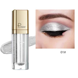 Wholesale glitter liquid eye shadow cosmetics cheap makeup eye shadow vegan  liquid eyeshadow with customize color