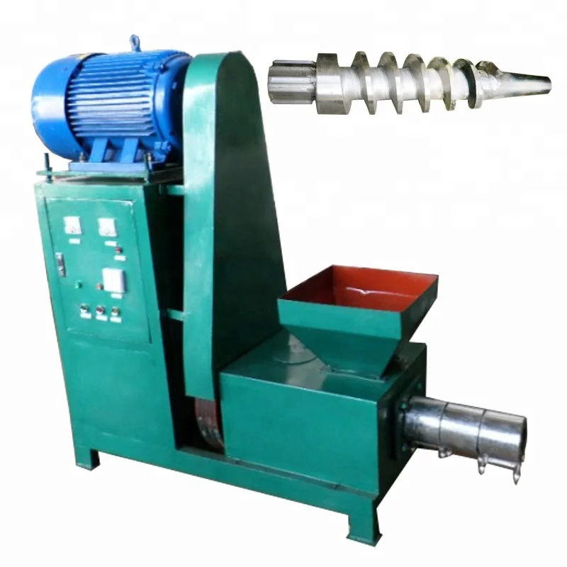 New Low Price Coconut Charcoal Making Machine Wood Sawdust Charcoal Briquettes Making Machine Line
