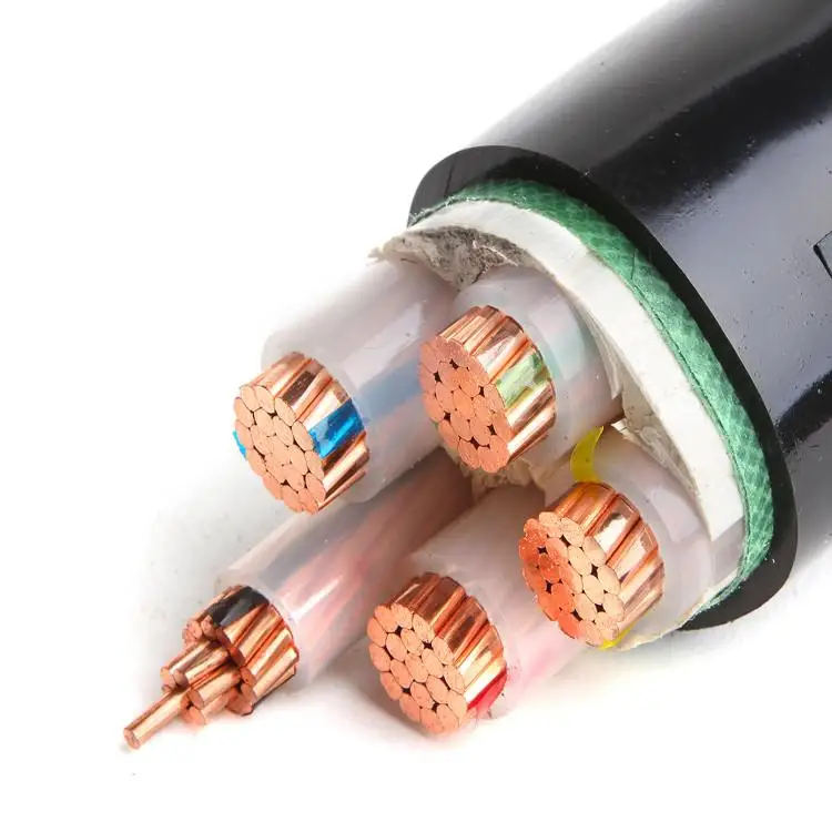 95mm2 XLPE insulated 3 cores power cable with DIN Standard