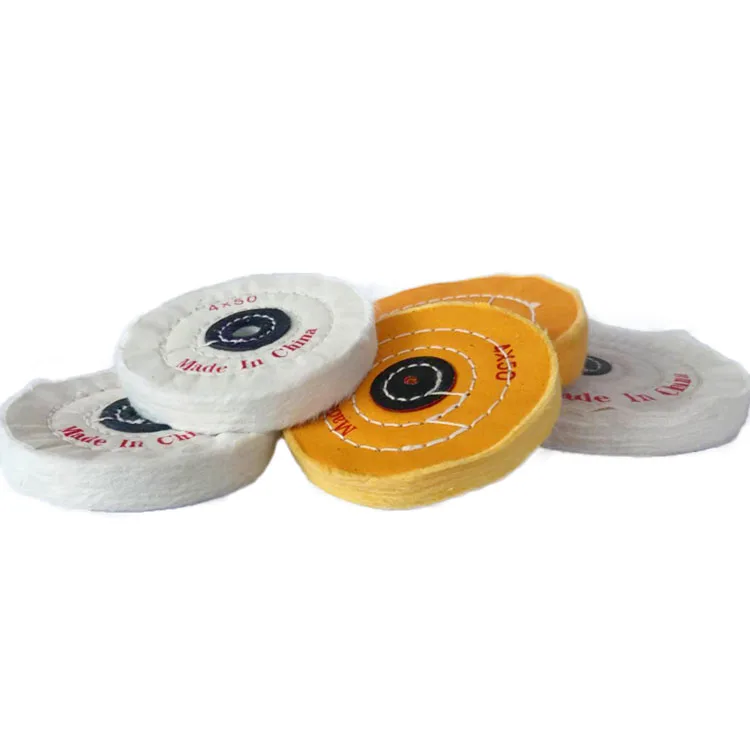 
Hot sale pearl cloth buffing wheel for coarse buffing/cutting and finish buffing/polishing 