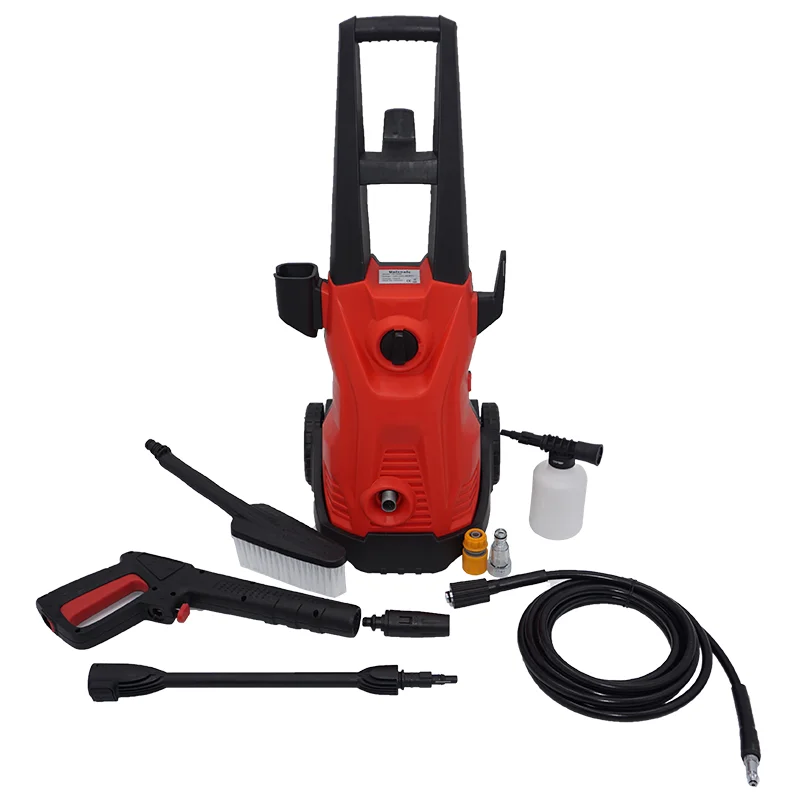 OEM portable household high pressure power car cleaner with wheel