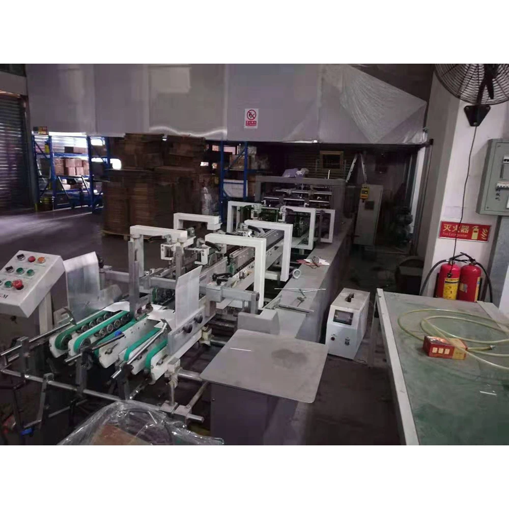 Used high speed automatic folder gluer machine