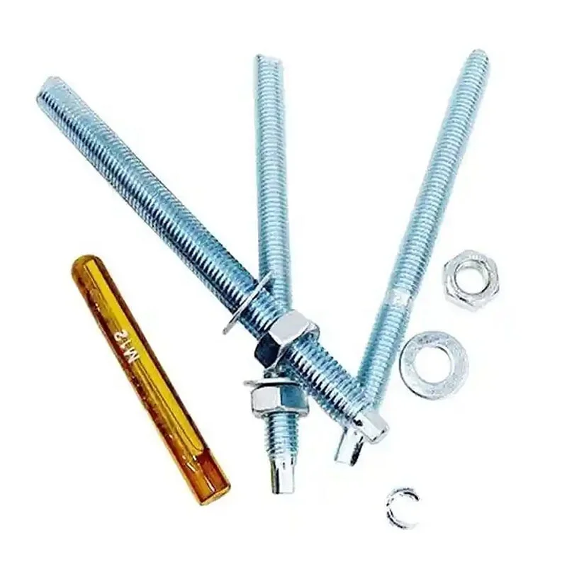 High quality 4.8/ 8.8/ 10.9/ 12.9 Grade Chemical Anchor Manufacturer Stud Bolt