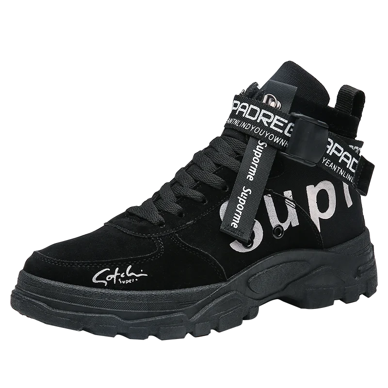 Winter Anti-slip Comfortable Breathable Ankle & Bootie Pvc+pu Designer Man Shoes Boots Sport