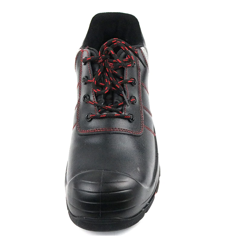 Black waterproof woodland electrical engineer man Rubber safety shoes for men steel toe  cap safty shoes men for work