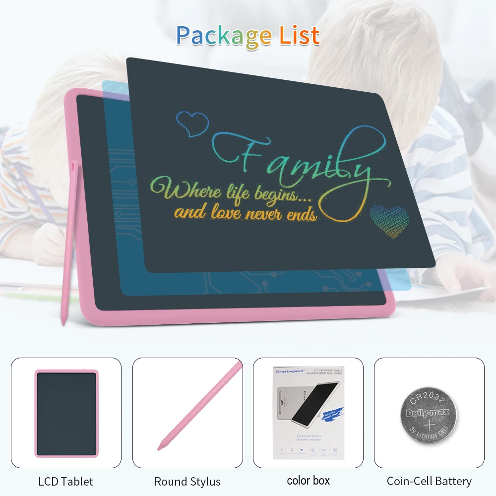 11Inch Electronic Drawing Board LCD Screen Writing Tablet Digital Graphic Drawing Tablets Electronic Handwriting Pad Board