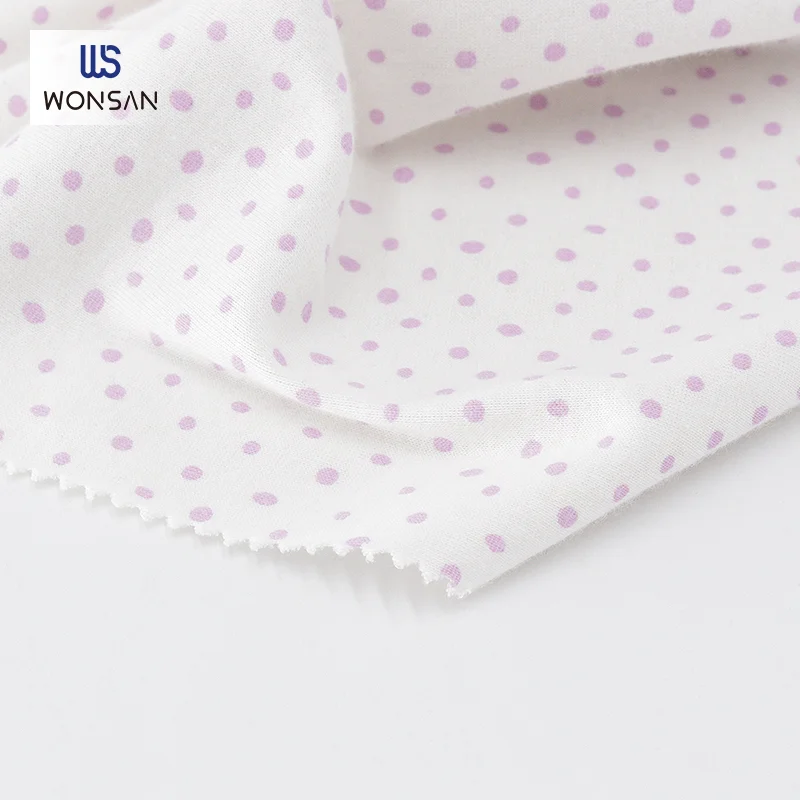 China Customizable 100%Organic Cotton For T-shirt Clothing Material Printed 1*1 Rib Knitted Fabric En Tissu